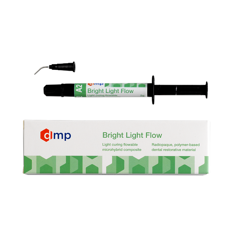 DMP Bright Light Flow Microhybrid Composite